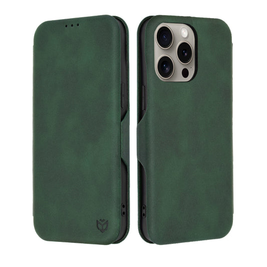 Futrola za Apple iPhone 15 Pro Max, Techsuit, Safe Wallet Plus, Zelena