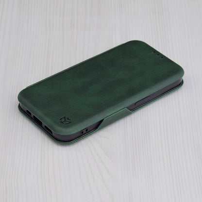 Futrola za Apple iPhone 15 Pro Max, Techsuit, Safe Wallet Plus, Zelena