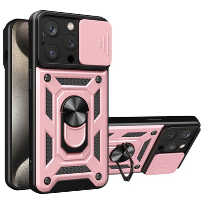 Futrola za Apple iPhone 15 Pro, Techsuit, CamShield, Roze