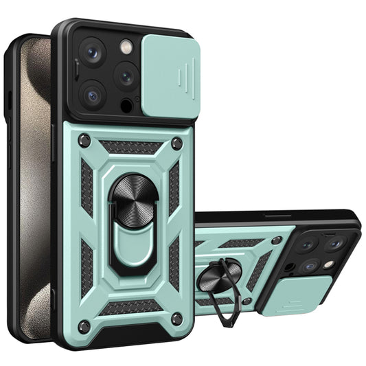 Futrola za Apple iPhone 15 Pro, Techsuit, CamShield, Zelena