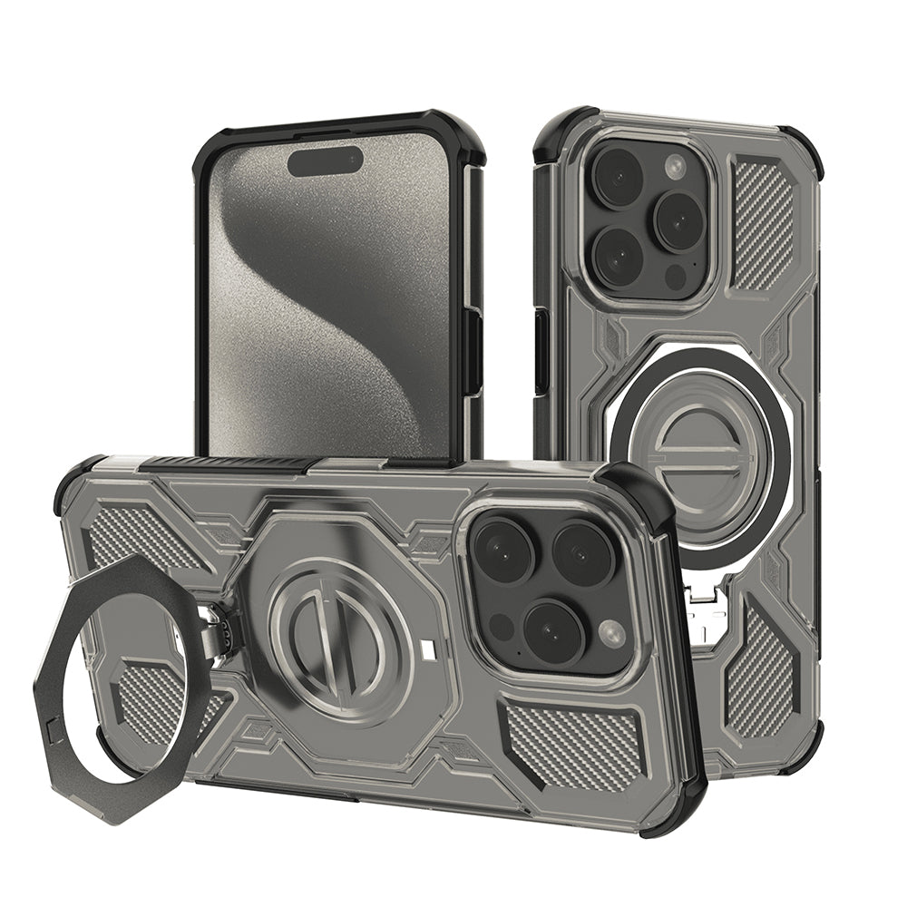 Futrola za Apple iPhone 15 Pro, Techsuit, Carbon Shield Pro, Dimna