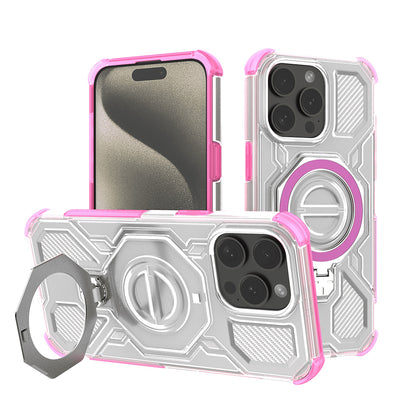 Futrola za Apple iPhone 15 Pro, Techsuit, Carbon Shield Pro, Roze