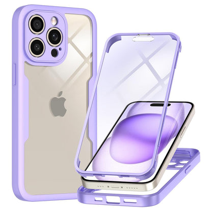 Futrola za Apple iPhone 15 Pro, Techsuit, ColorVerse 360, Ljubičasta