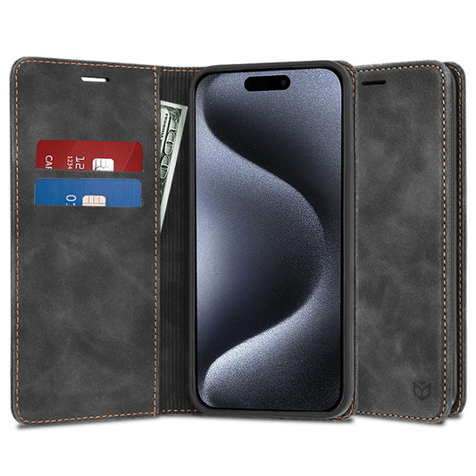 Futrola za Apple iPhone 15 Pro, Techsuit, Confy, Crna