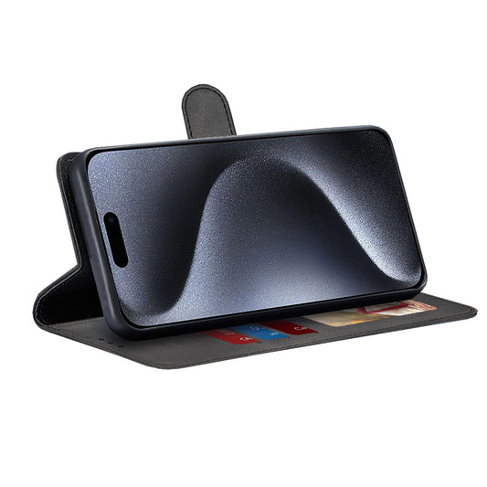 Futrola za Apple iPhone 15 Pro, Techsuit, Diary Book, Crna