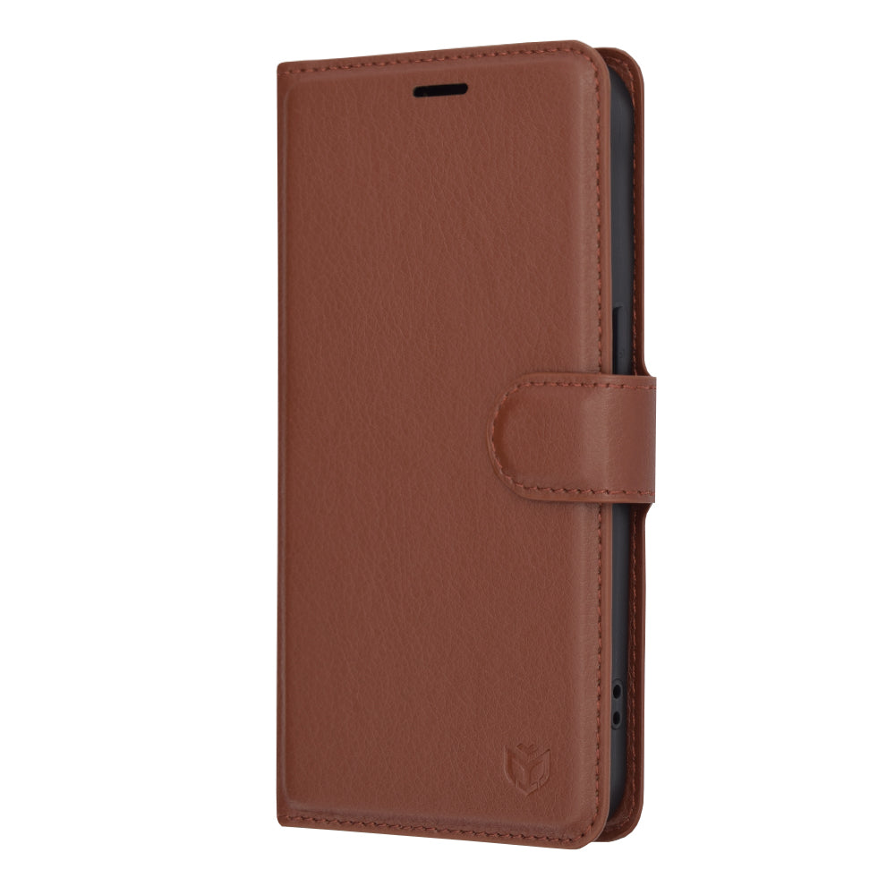 Futrola za Apple iPhone 15 Pro, Techsuit, Leather Folio, Braon