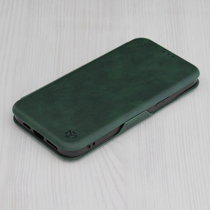 Futrola za Apple iPhone 15 Pro, Techsuit, Safe Wallet Plus, Zelena