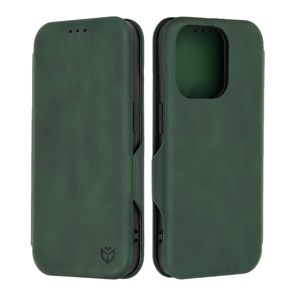 Futrola za Apple iPhone 15 Pro, Techsuit, Safe Wallet Plus, Zelena