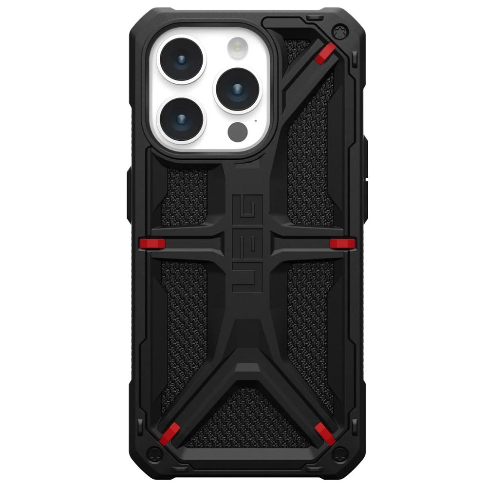 Futrola za Apple iPhone 15 Pro, Urban Armor Gear, Monarch Kevlar, Crna