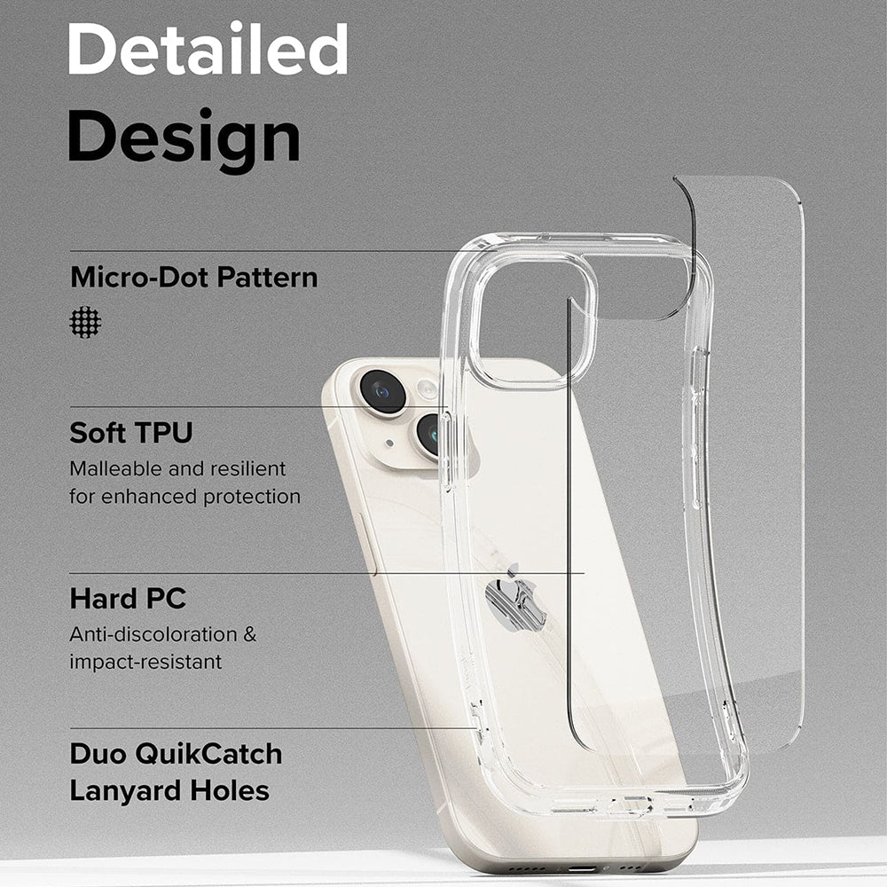 Futrola za Apple iPhone 15, Ringke, Fusion, Providna