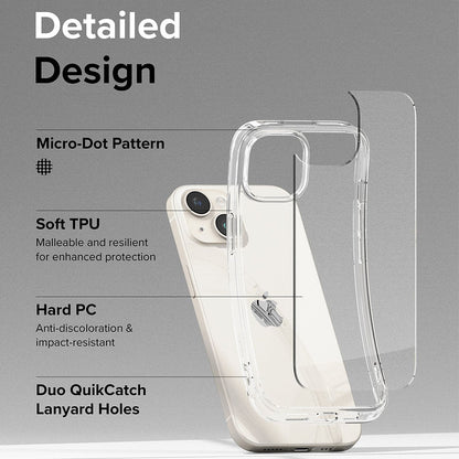 Futrola za Apple iPhone 15, Ringke, Fusion, Providna