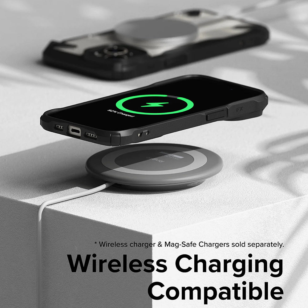 Futrola za Apple iPhone 15, Ringke, Fusion X, Crna