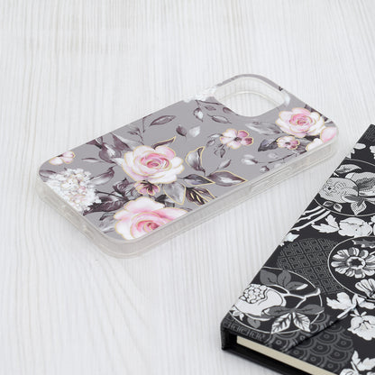 Futrola za Apple iPhone 15, Techsuit, Marble, Siva