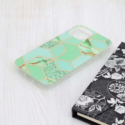 Futrola za Apple iPhone 15, Techsuit, Marble, Zelena