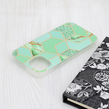 Futrola za Apple iPhone 15, Techsuit, Marble, Zelena