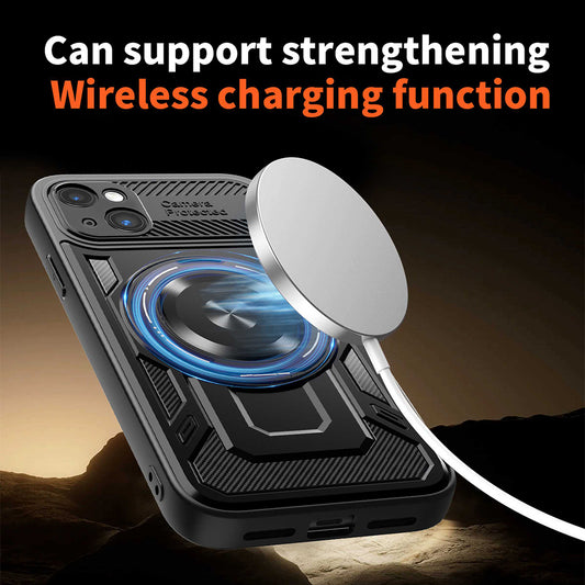 Futrola za Apple iPhone 15, Techsuit, RuggedCam, Siva