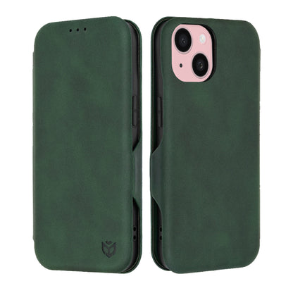 Futrola za Apple iPhone 15, Techsuit, Safe Wallet Plus, Zelena