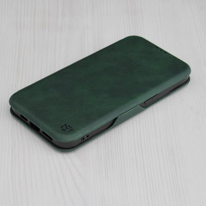 Futrola za Apple iPhone 15, Techsuit, Safe Wallet Plus, Zelena