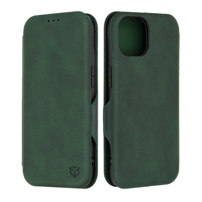 Futrola za Apple iPhone 15, Techsuit, Safe Wallet Plus, Zelena