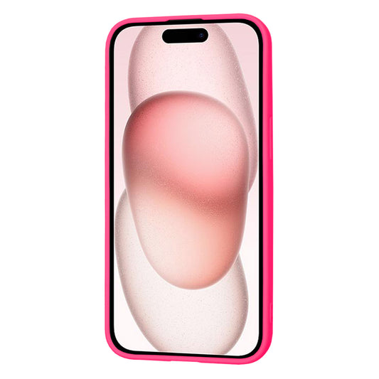 Futrola za Apple iPhone 15, Techsuit, SoftFlex, Tamno Roze