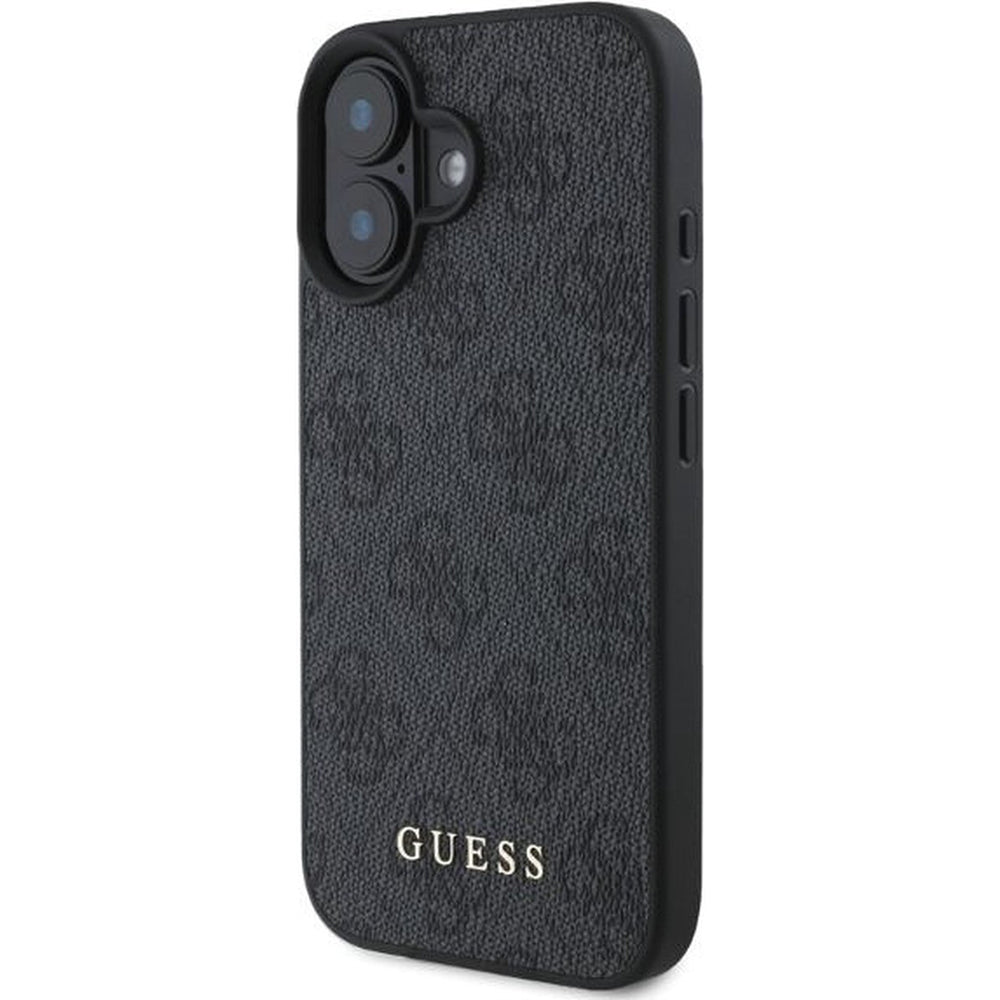 Futrola za Apple iPhone 16, Guess, 4G Classic, Crna
