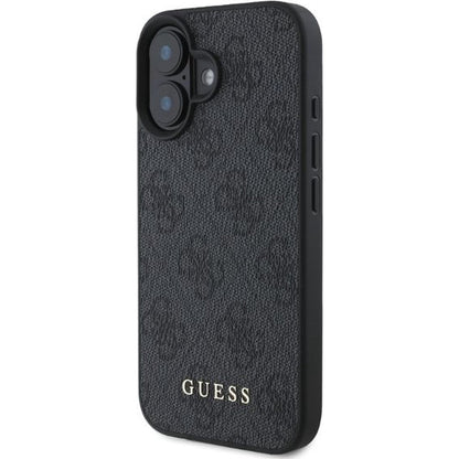Futrola za Apple iPhone 16, Guess, 4G Classic, Crna