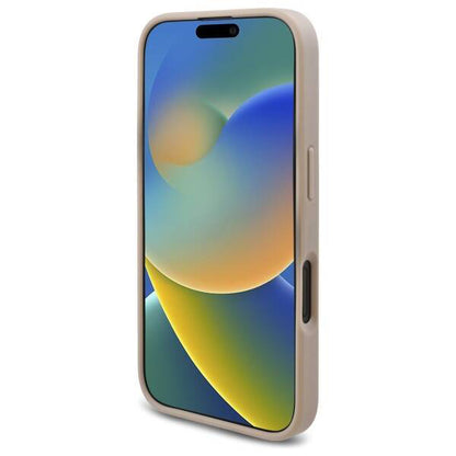 Futrola za Apple iPhone 16, Guess, 4G Triangle Logo, Bela