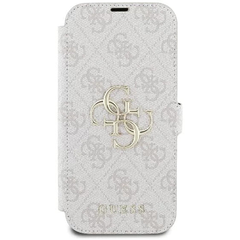 Futrola za Apple iPhone 16 Plus, Guess, 4G Book, Roze