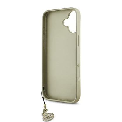 Futrola za Apple iPhone 16 Plus, Guess, 4G Charm, Braon