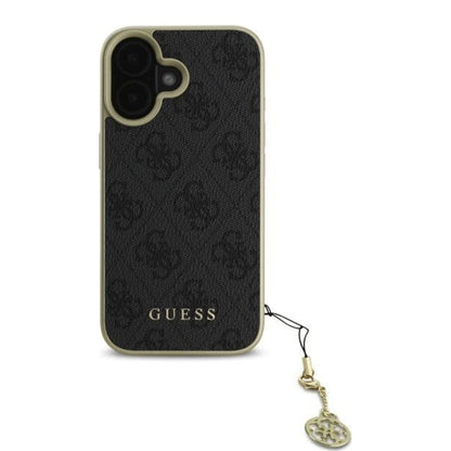 Futrola za Apple iPhone 16 Plus, Guess, 4G Charm, Crna