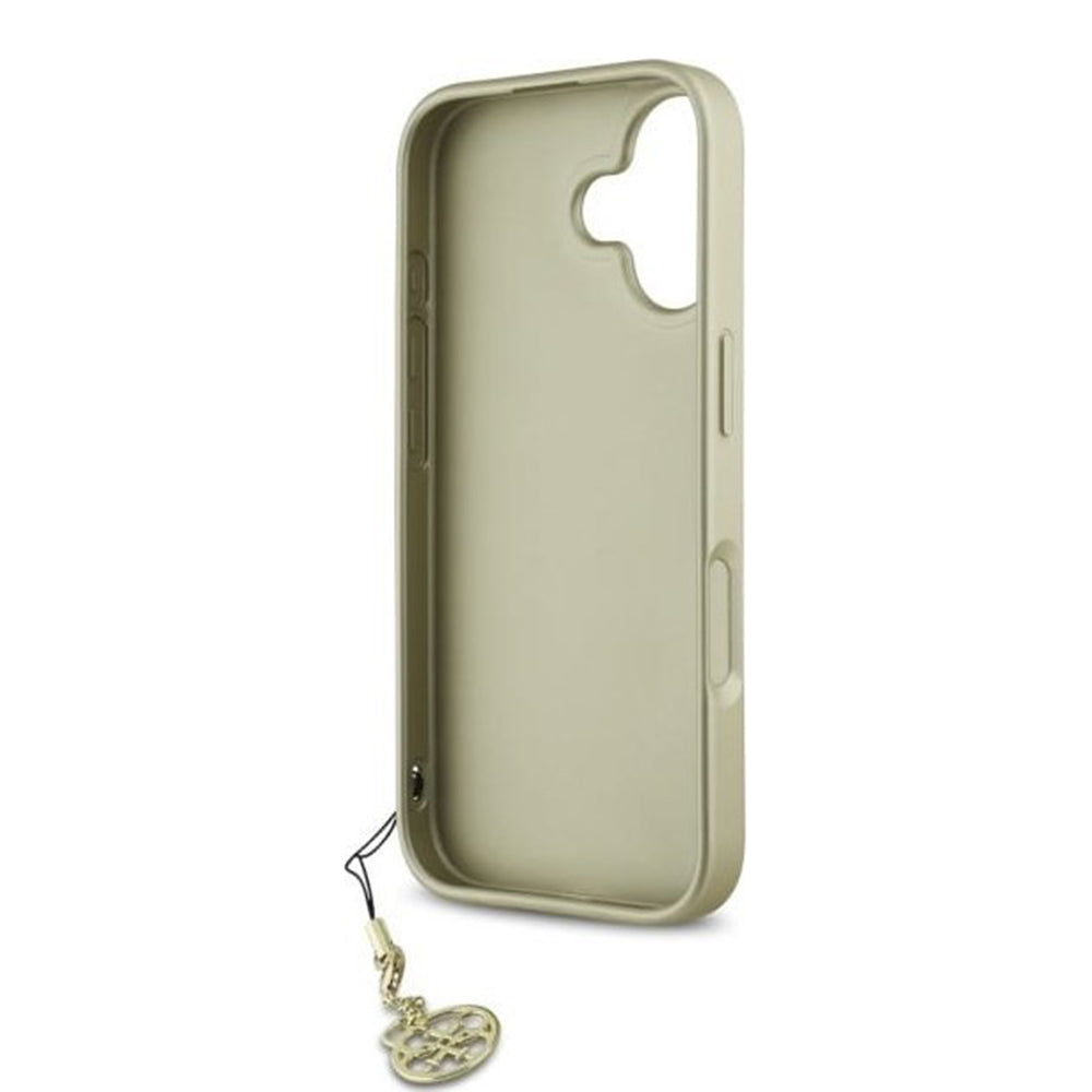 Futrola za Apple iPhone 16 Plus, Guess, 4G Charm, Crna