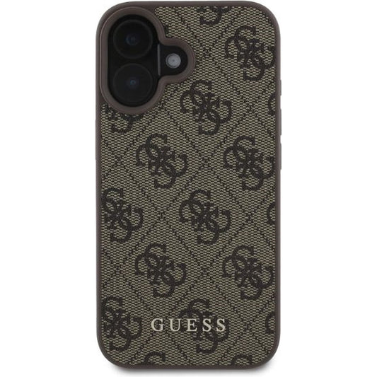 Futrola za Apple iPhone 16 Plus, Guess, 4G Classic, Braon