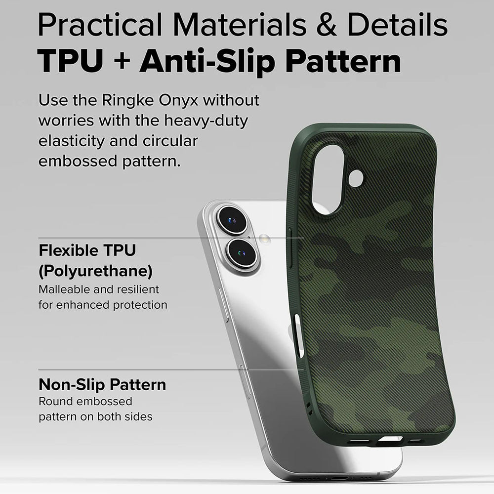 Futrola za Apple iPhone 16 Plus, Ringke, Onyx Design, Zelena