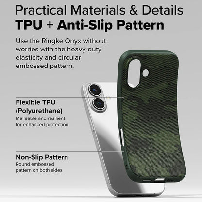 Futrola za Apple iPhone 16 Plus, Ringke, Onyx Design, Zelena