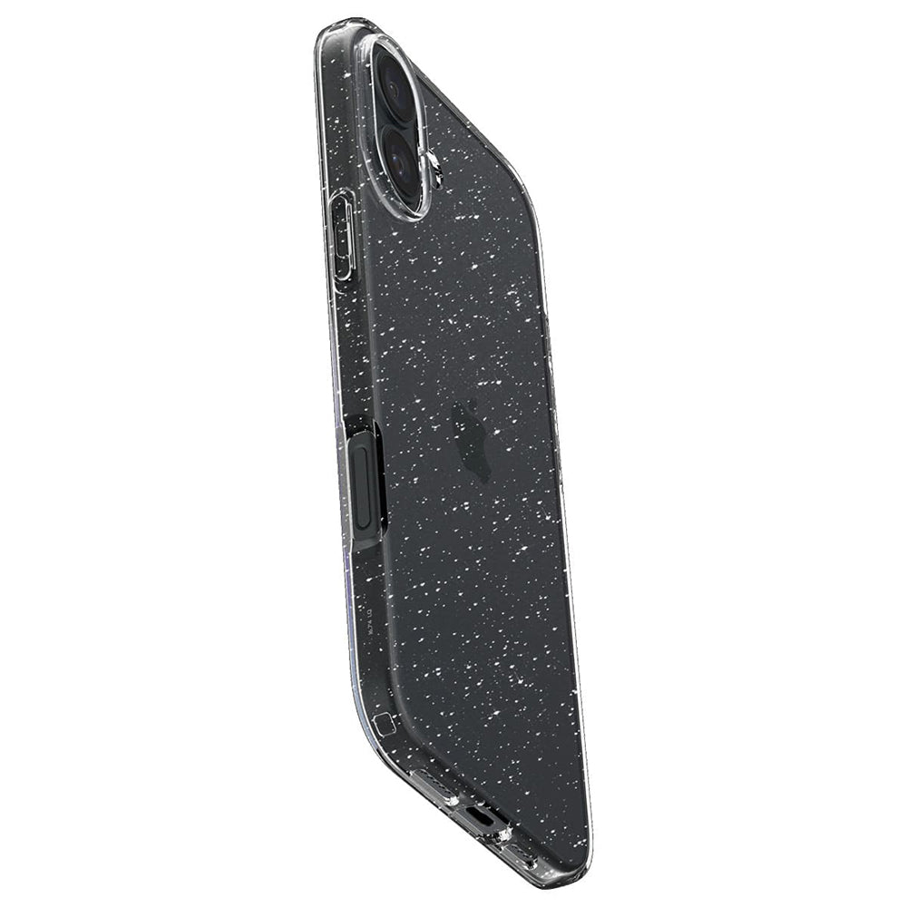 Futrola za Apple iPhone 16 Plus, Spigen, Liquid Crystal Glitter, Transparentna