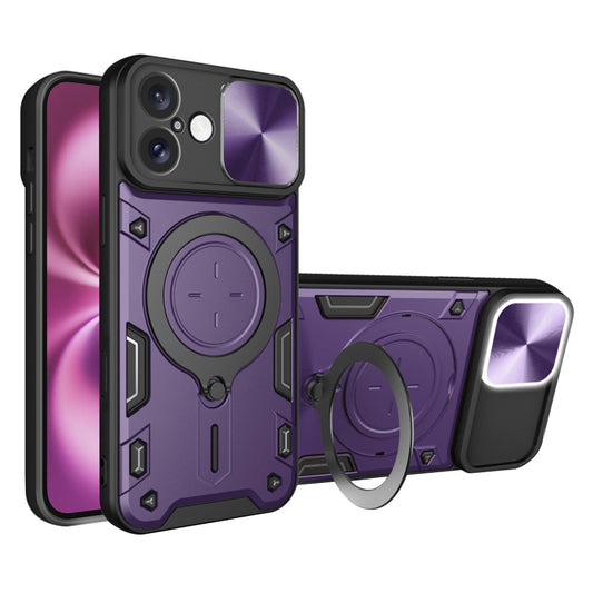 Futrola za Apple iPhone 16 Plus, Techsuit, CamGuard Pro, Ljubičasta