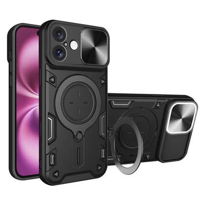 Futrola za Apple iPhone 16 Plus, Techsuit, CamGuard Pro, Crna