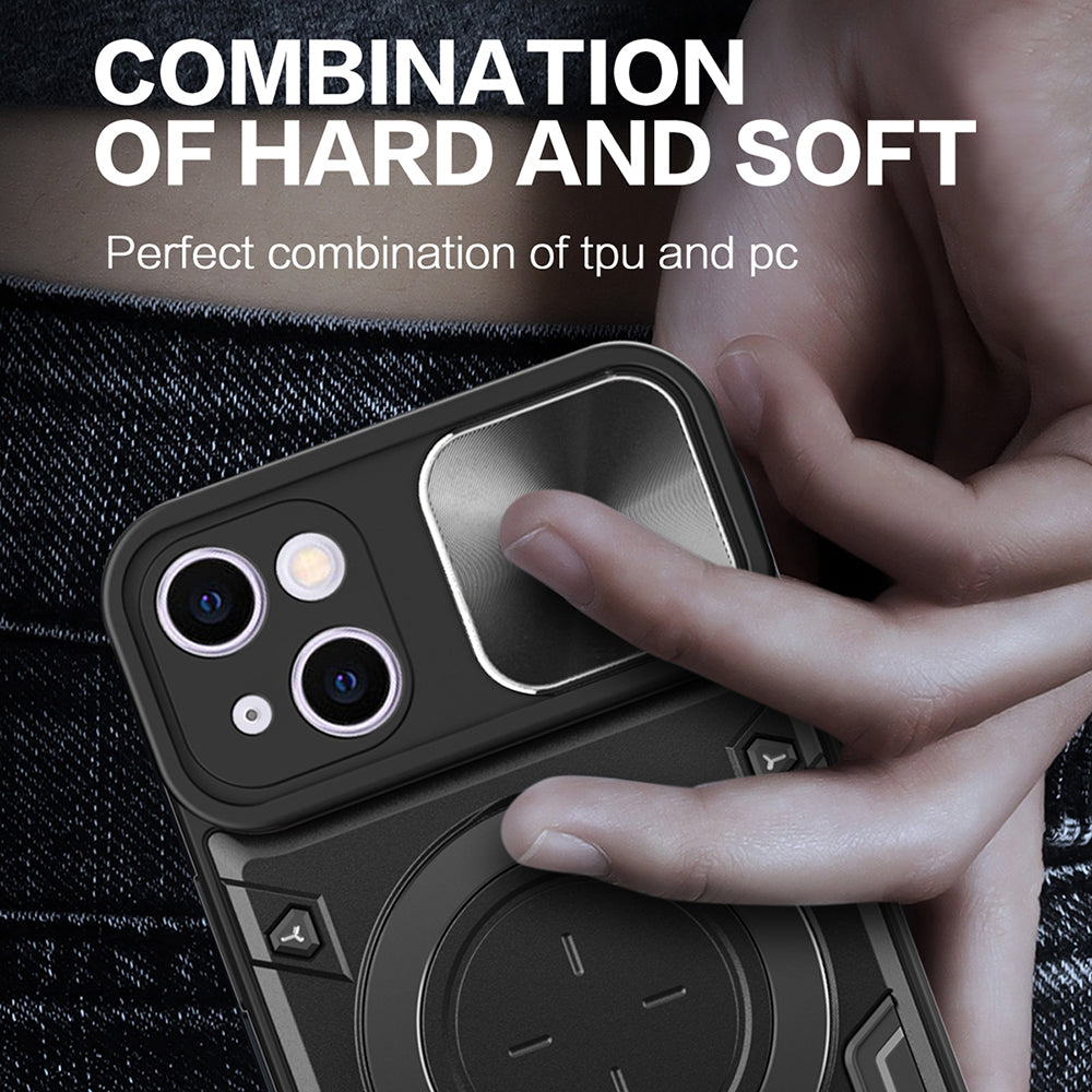 Futrola za Apple iPhone 16 Plus, Techsuit, CamGuard Pro, Crna