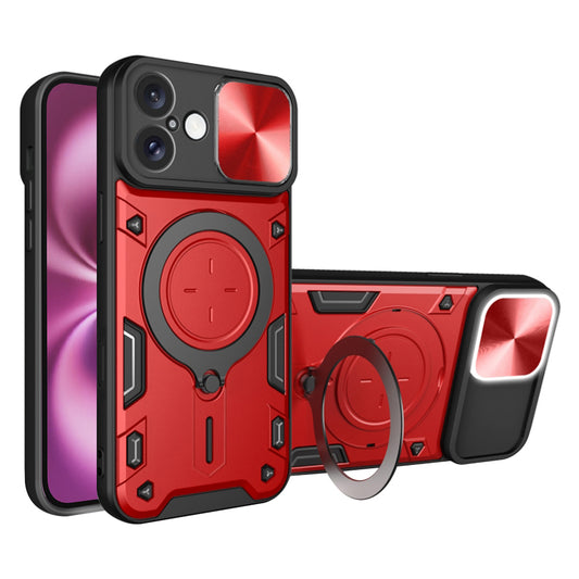Futrola za Apple iPhone 16 Plus, Techsuit, CamGuard Pro, Crvena