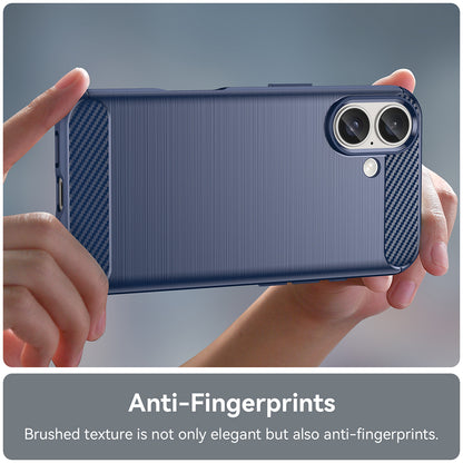 Futrola za Apple iPhone 16 Plus, Techsuit, Karbon, Plava