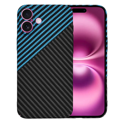 Futrola za Apple iPhone 16 Plus, Techsuit, Carbonite FiberShell, Crno Plava