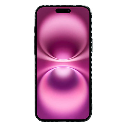 Futrola za Apple iPhone 16 Plus, Techsuit, Carbonite FiberShell, Crno Siva