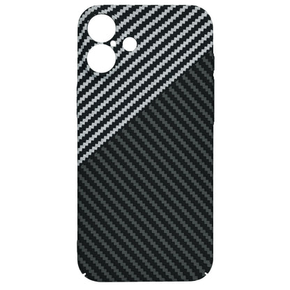 Futrola za Apple iPhone 16 Plus, Techsuit, Carbonite FiberShell, Crno Siva