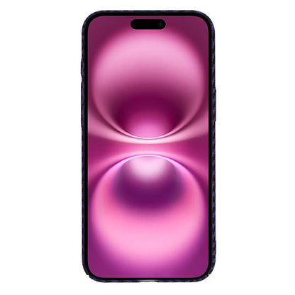 Futrola za Apple iPhone 16 Plus, Techsuit, Carbonite FiberShell, Ljubičasta