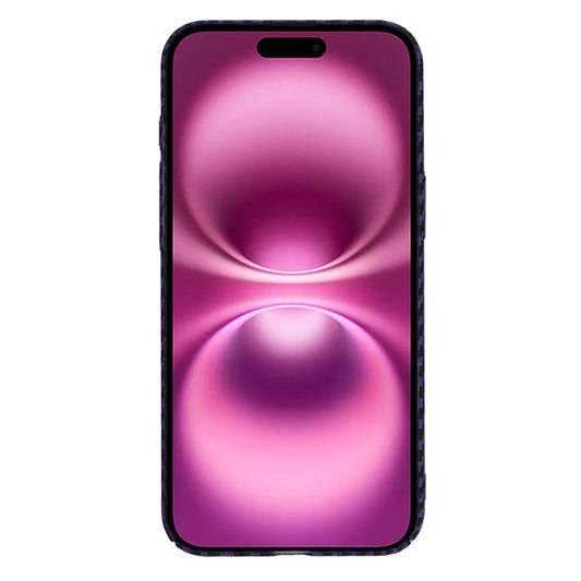 Futrola za Apple iPhone 16 Plus, Techsuit, Carbonite FiberShell, Ljubičasta