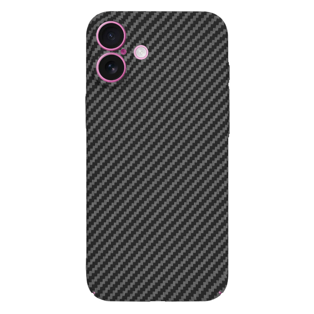 Futrola za Apple iPhone 16 Plus, Techsuit, Carbonite FiberShell, Crna