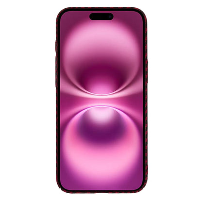 Futrola za Apple iPhone 16 Plus, Techsuit, Carbonite FiberShell, Crvena