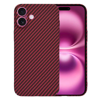 Futrola za Apple iPhone 16 Plus, Techsuit, Carbonite FiberShell, Crvena