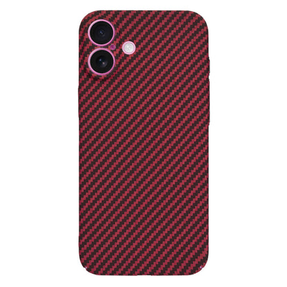 Futrola za Apple iPhone 16 Plus, Techsuit, Carbonite FiberShell, Crvena