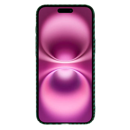 Futrola za Apple iPhone 16 Plus, Techsuit, Carbonite FiberShell, Zelena